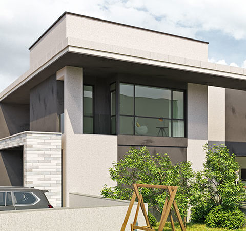 Single house B  